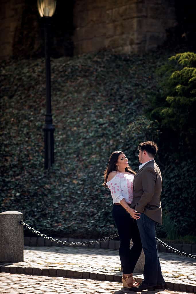 The Cloisters Fort Tryon Park NYC Engagement Session