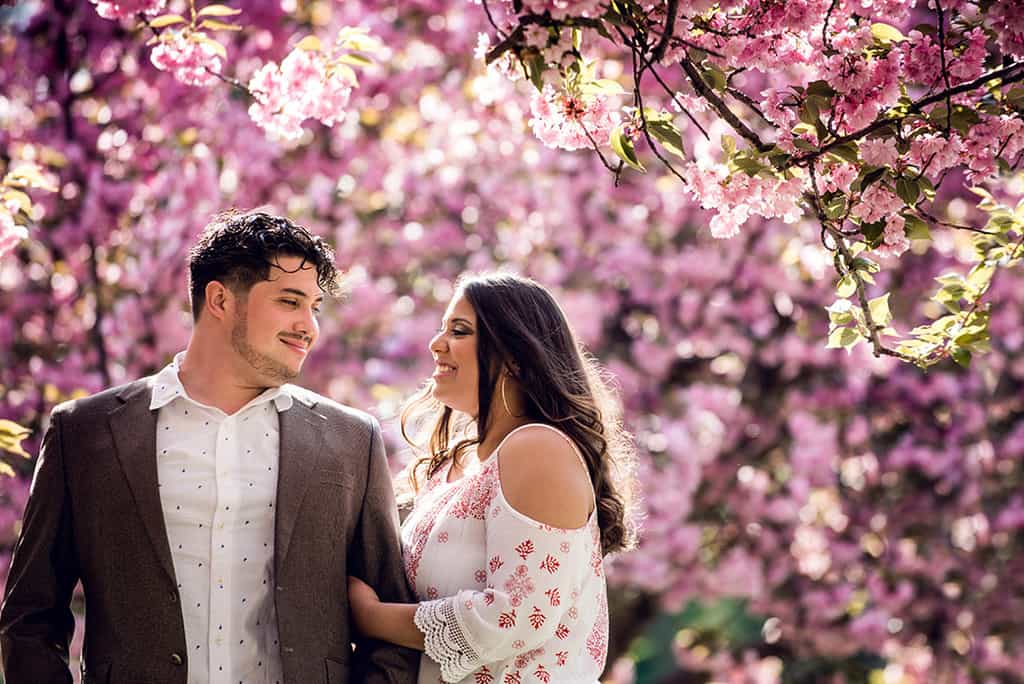 Fort Tryon Park NYC Engagement Session