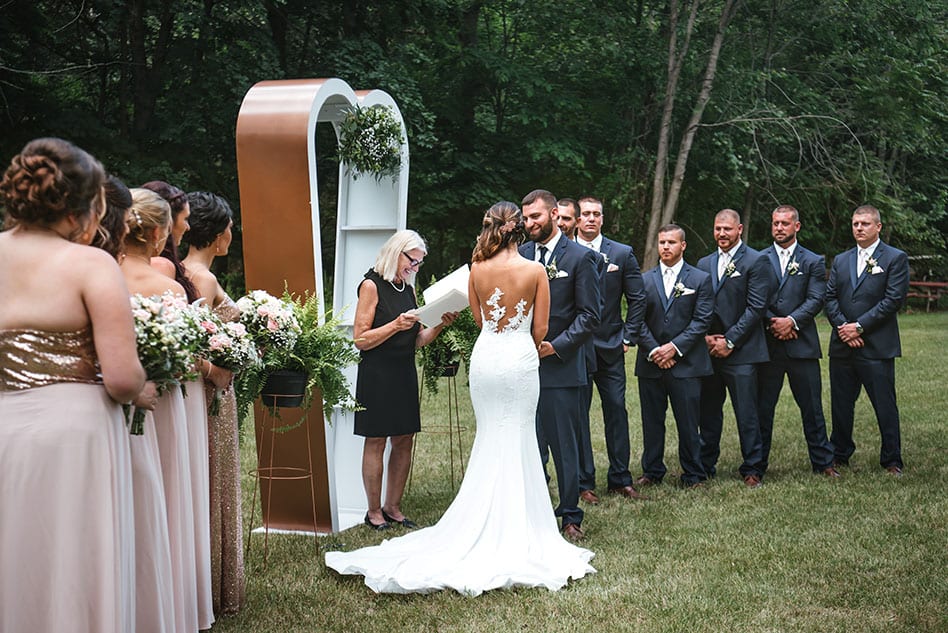 Hudson Valley Outdoor Wedding Ceremony