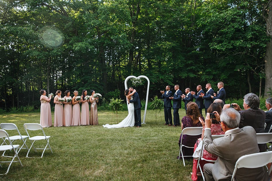 Hudson Valley Farm Wedding Ceremony