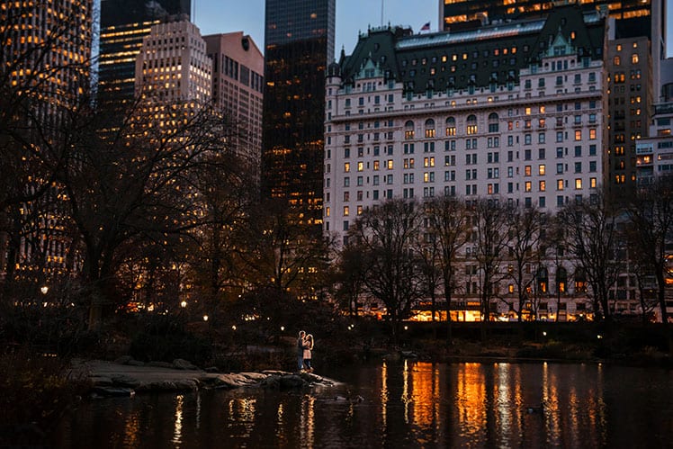 Central Park & Rockefeller Center Engagement