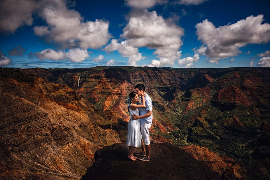 Waimea Canyon elopement photos - Kauai Wedding Photographer