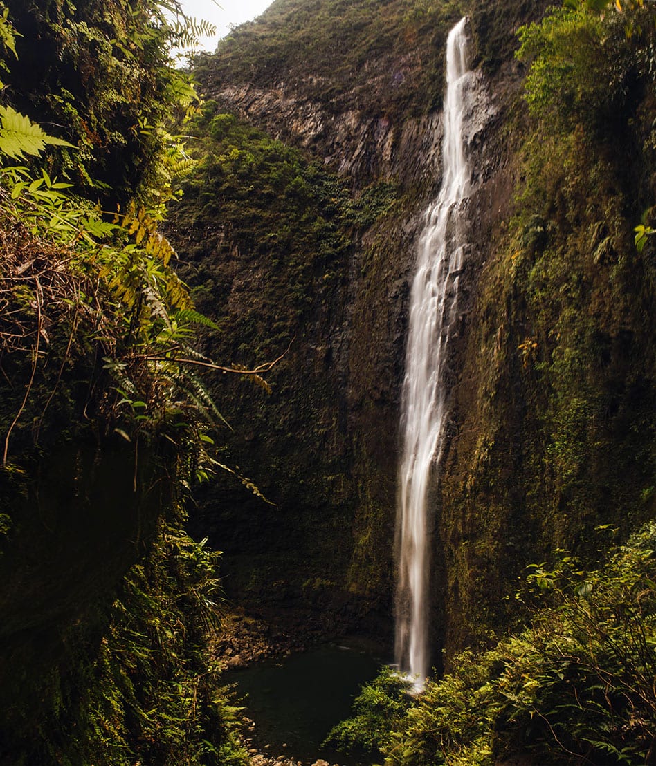 Hanakapiai Falls Trail Na Pali Coast Kauai Hawaii