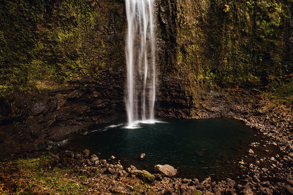 Hanakapiai Falls Na Pali Coast Kauai Hawaii