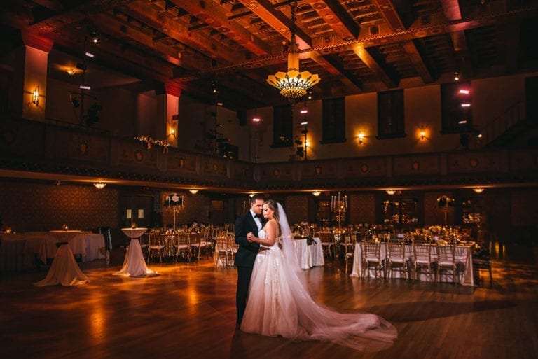 Scranton Cultural Center Winter Wedding