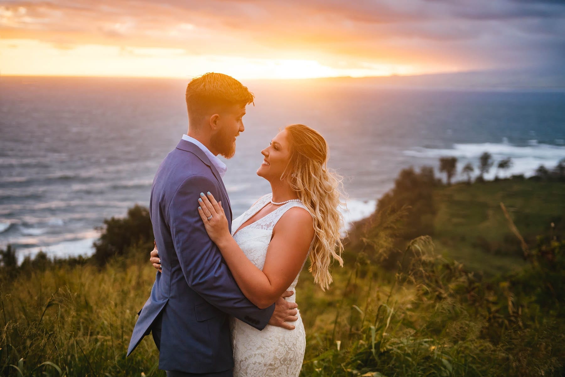 Maui sunrise elopement
