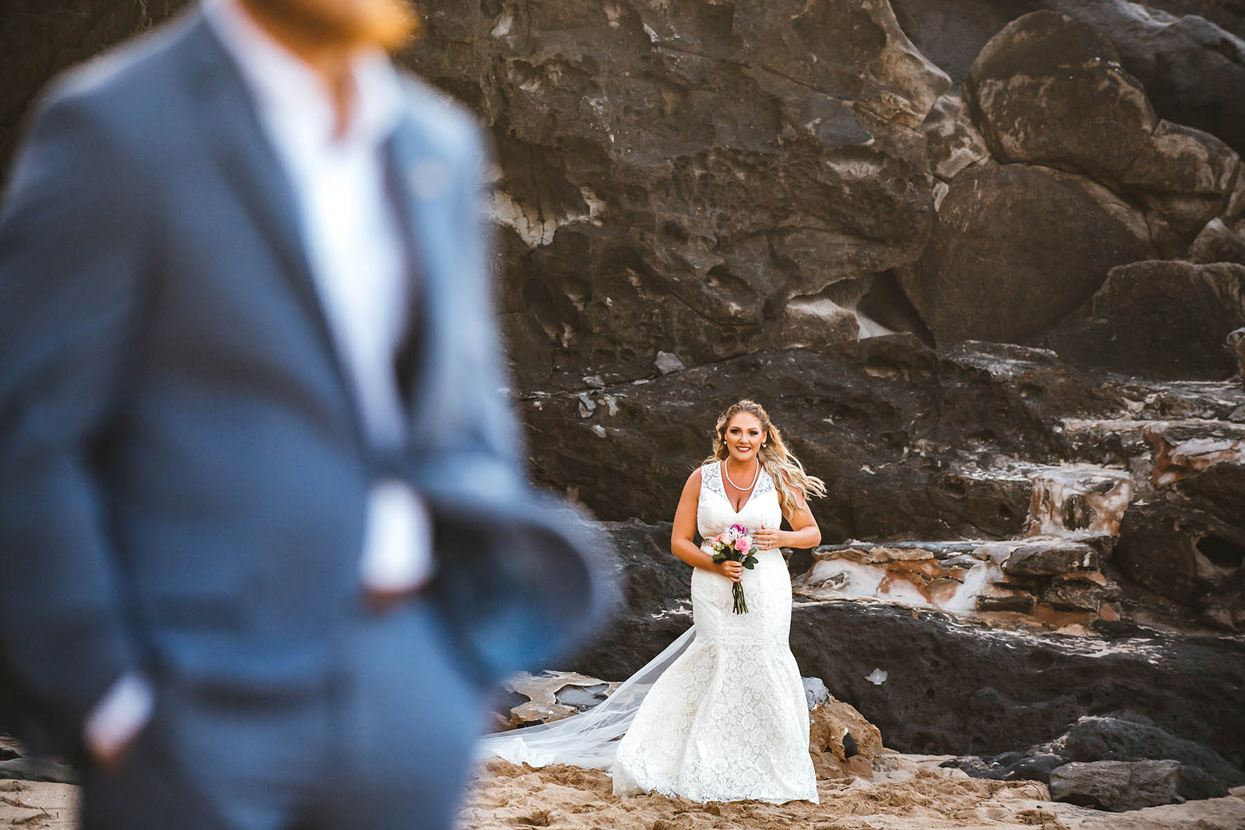 Ironwoods Beach Maui Hawaii elopement photos