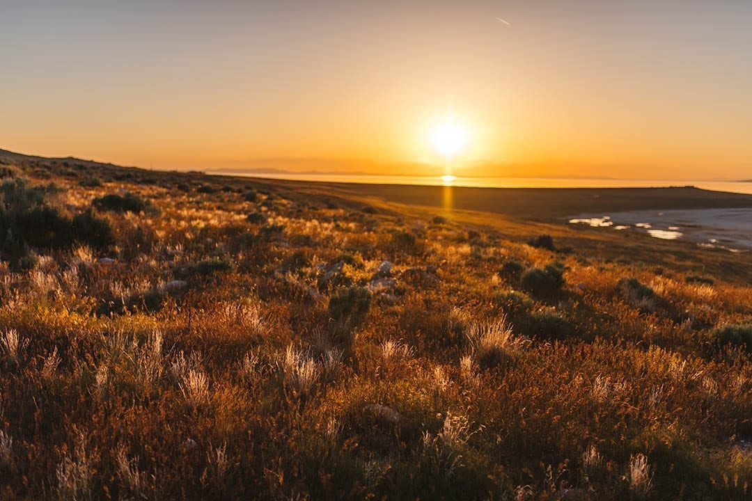 Antelope Island Sunset