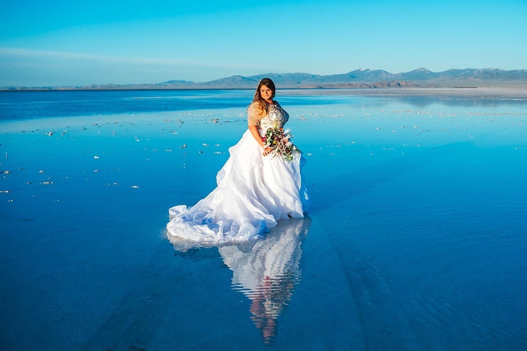 Bonneville Salt Flats Wedding Photographer 