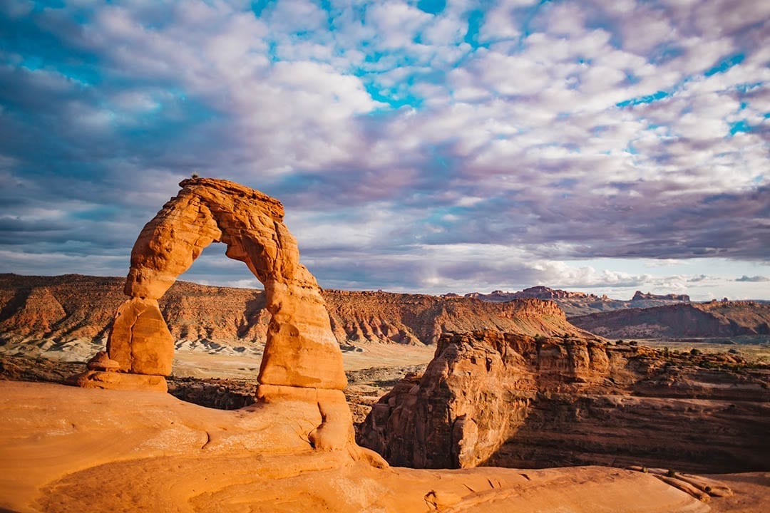 Delicate Arch Hike at Arches National Park