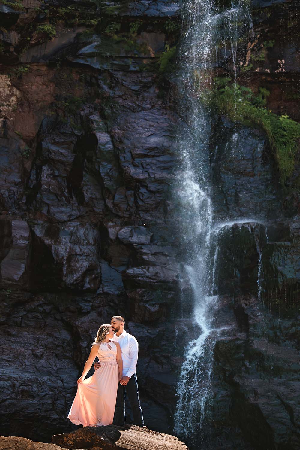 Kaaterskill Falls Engagement Photographer