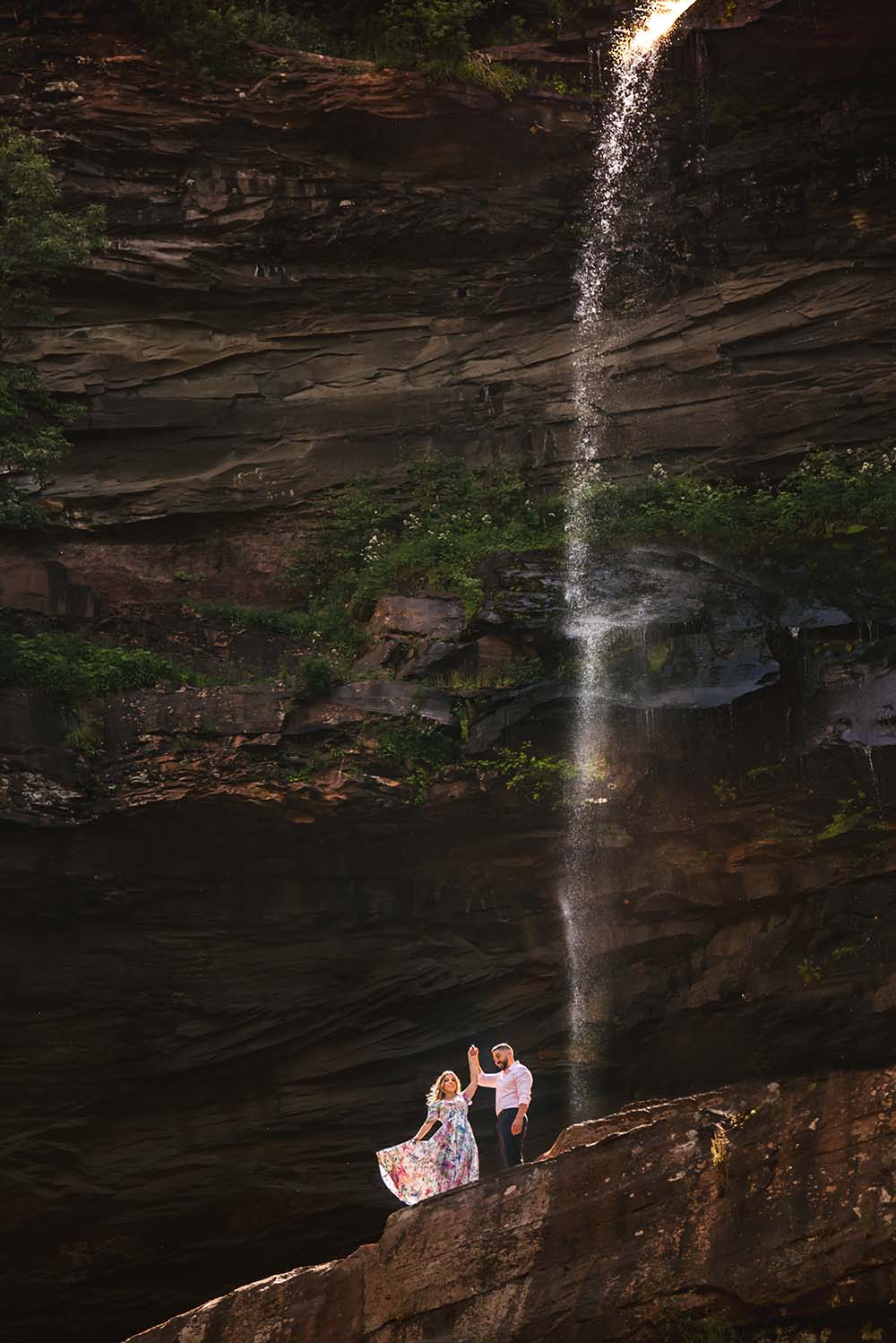 Kaaterskill Falls wedding photos