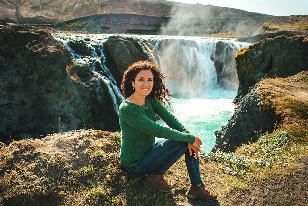 Sigoldufoss Waterfall in Iceland