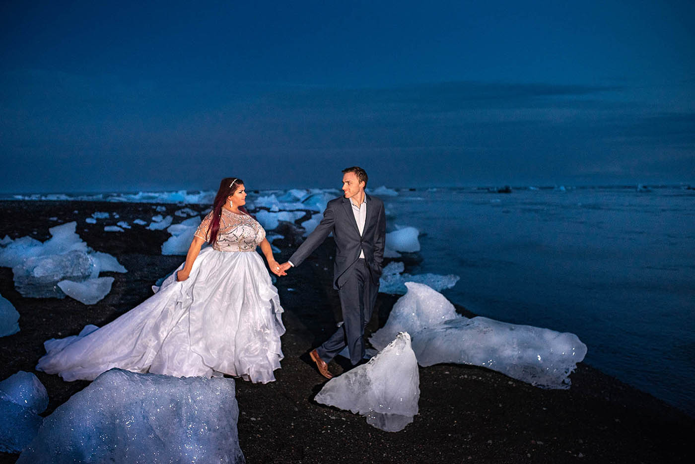 Diamond Beach Iceland Wedding Photographer