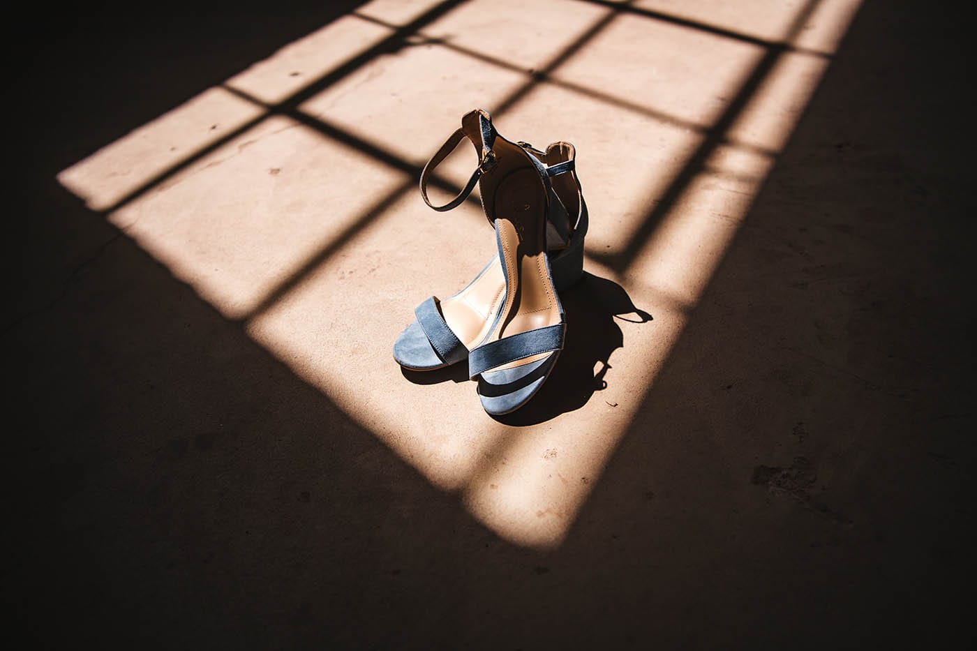 Lulus dusty blue high heel bridal shoes