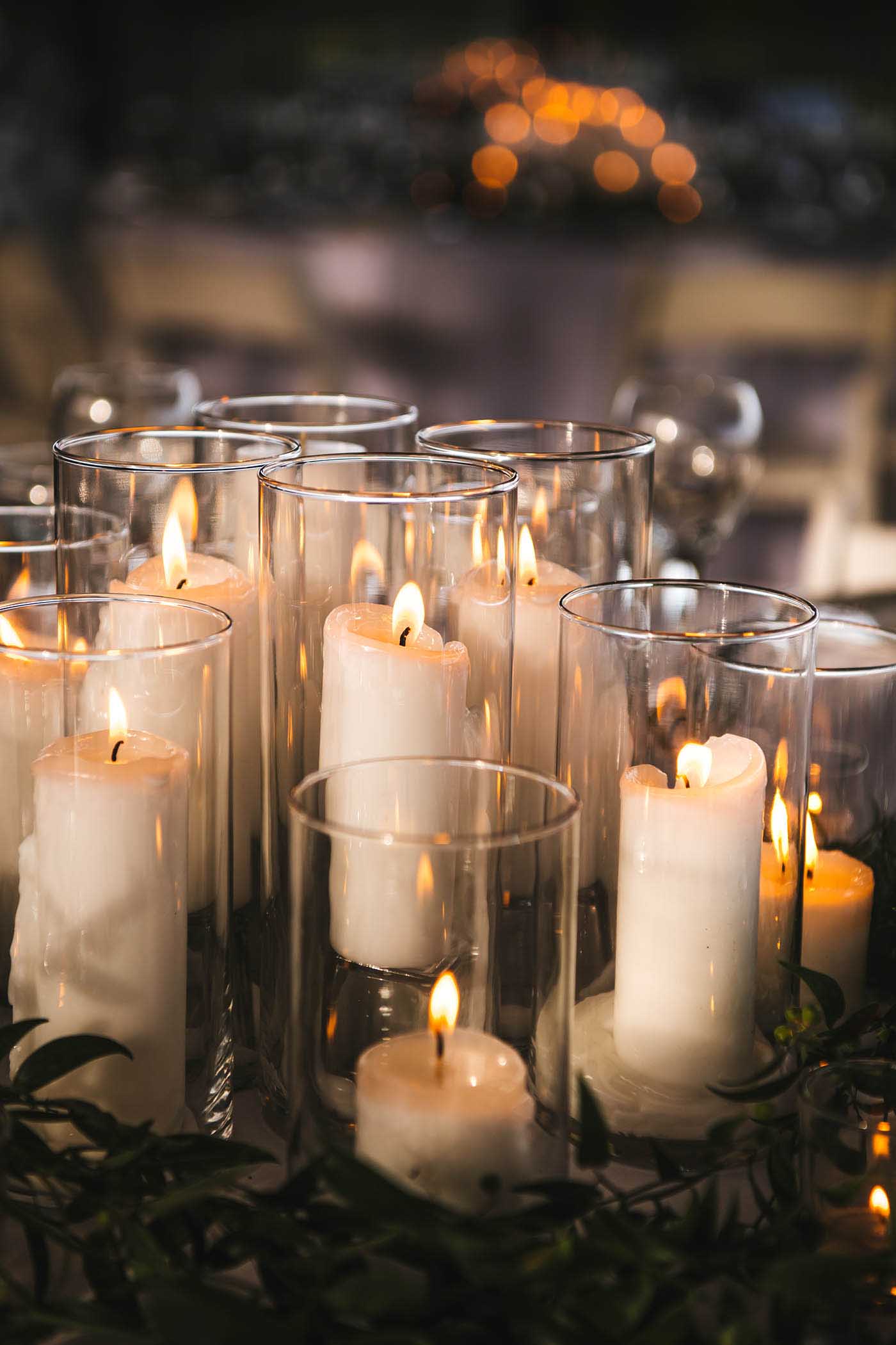 Hutton Brickyards Candlelit Wedding Reception