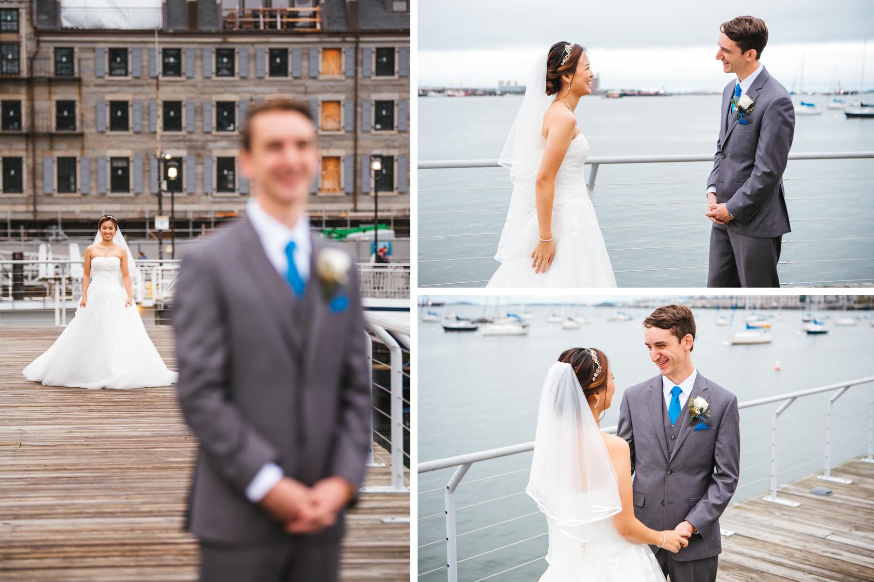 Boston harbor Wedding