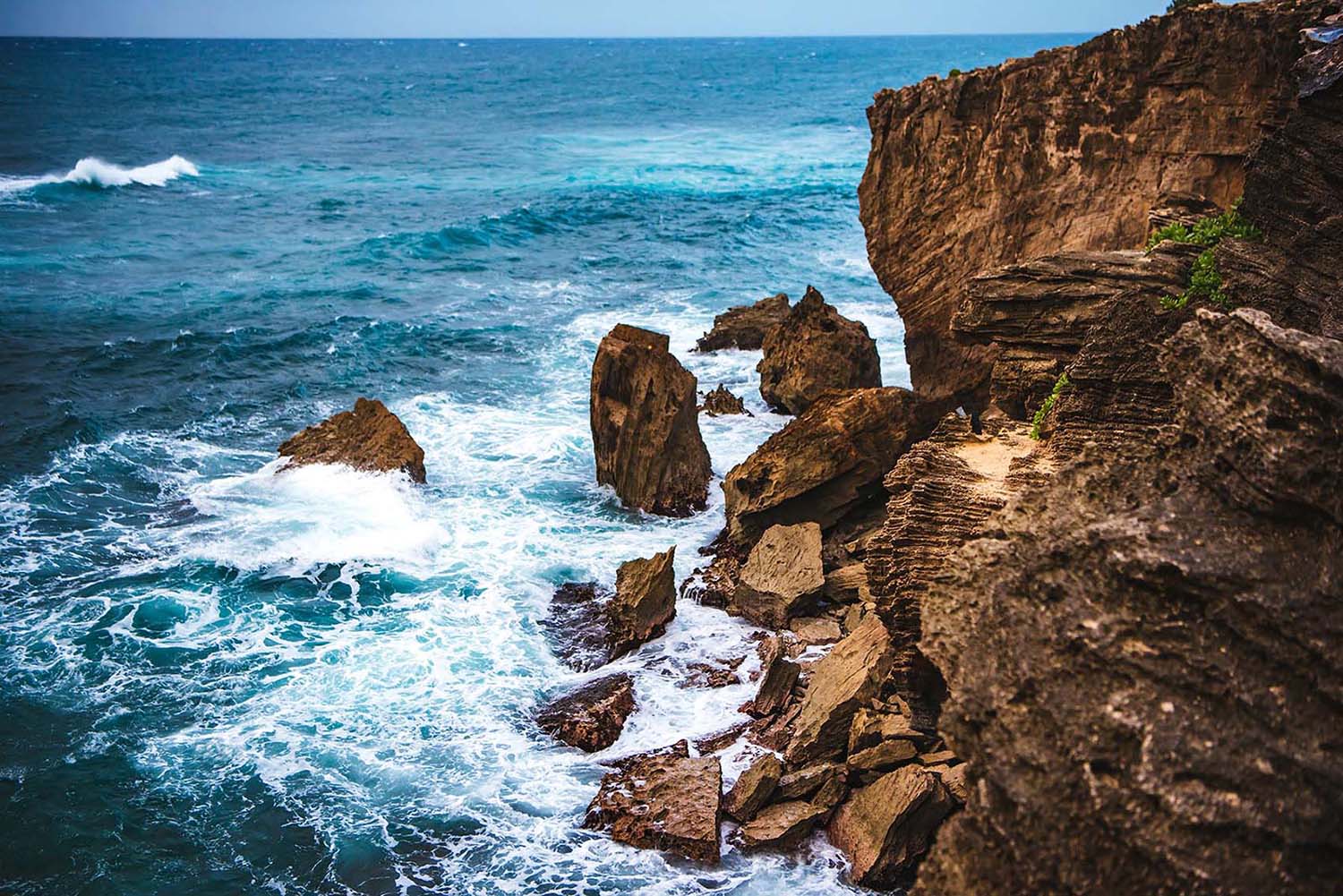 Cliffs on Kauai South Shore