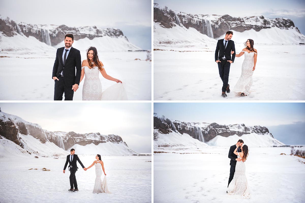 Seljalandsfoss wedding