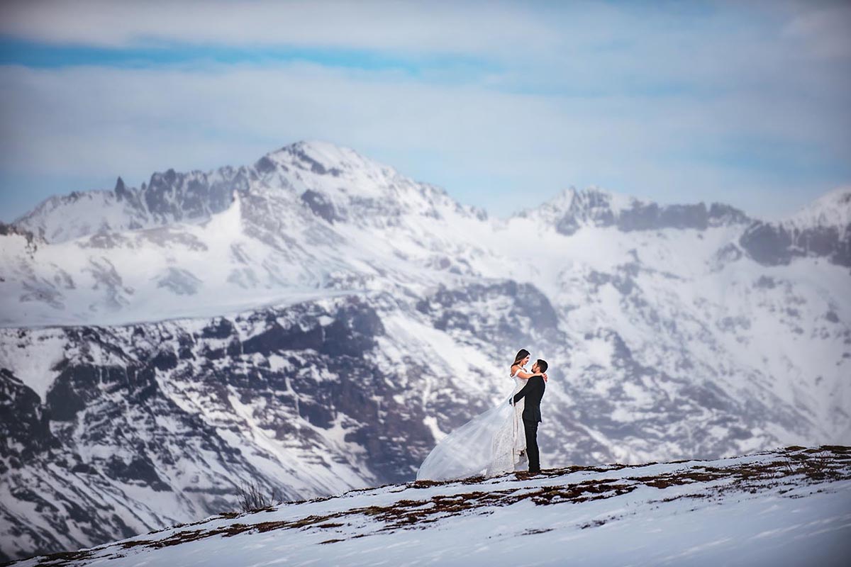 Iceland Glacier wedding photos