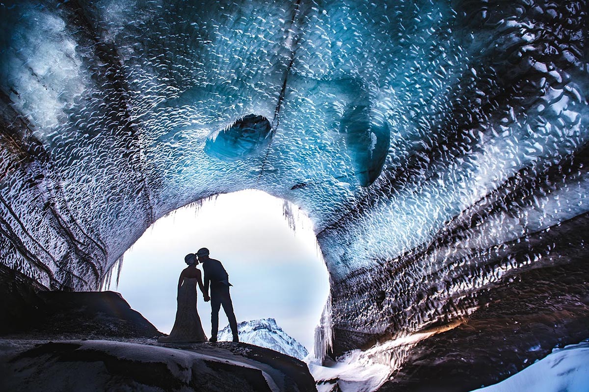 Ice Cave Elopement