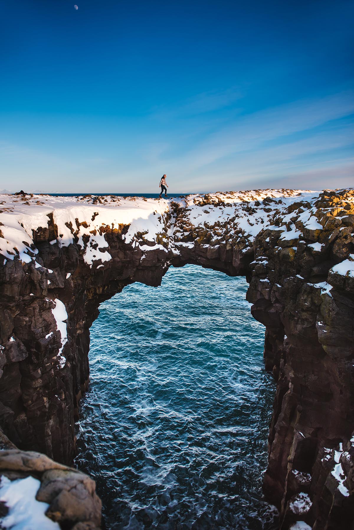 Hellnar Arch West Iceland