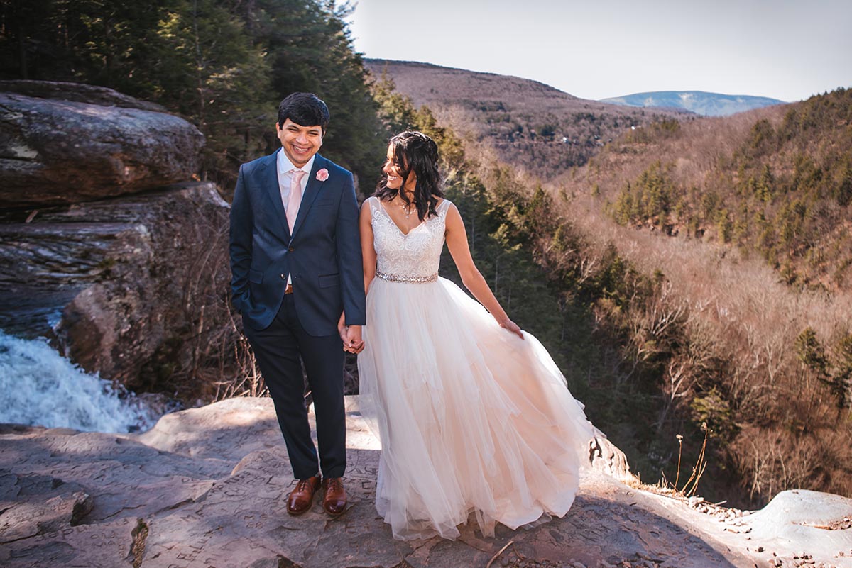 Upstate NY mountain elopement 