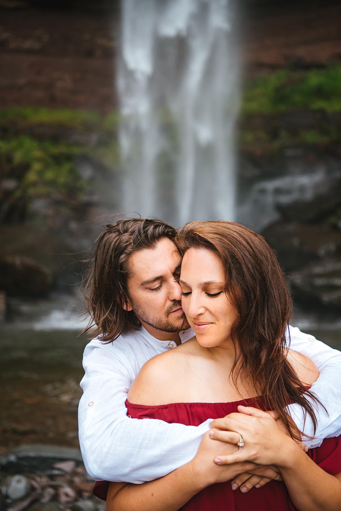 Kaaterskill Falls Engagement Session