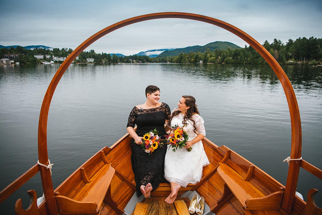 Golden Arrow Lake Placid wedding photographer
