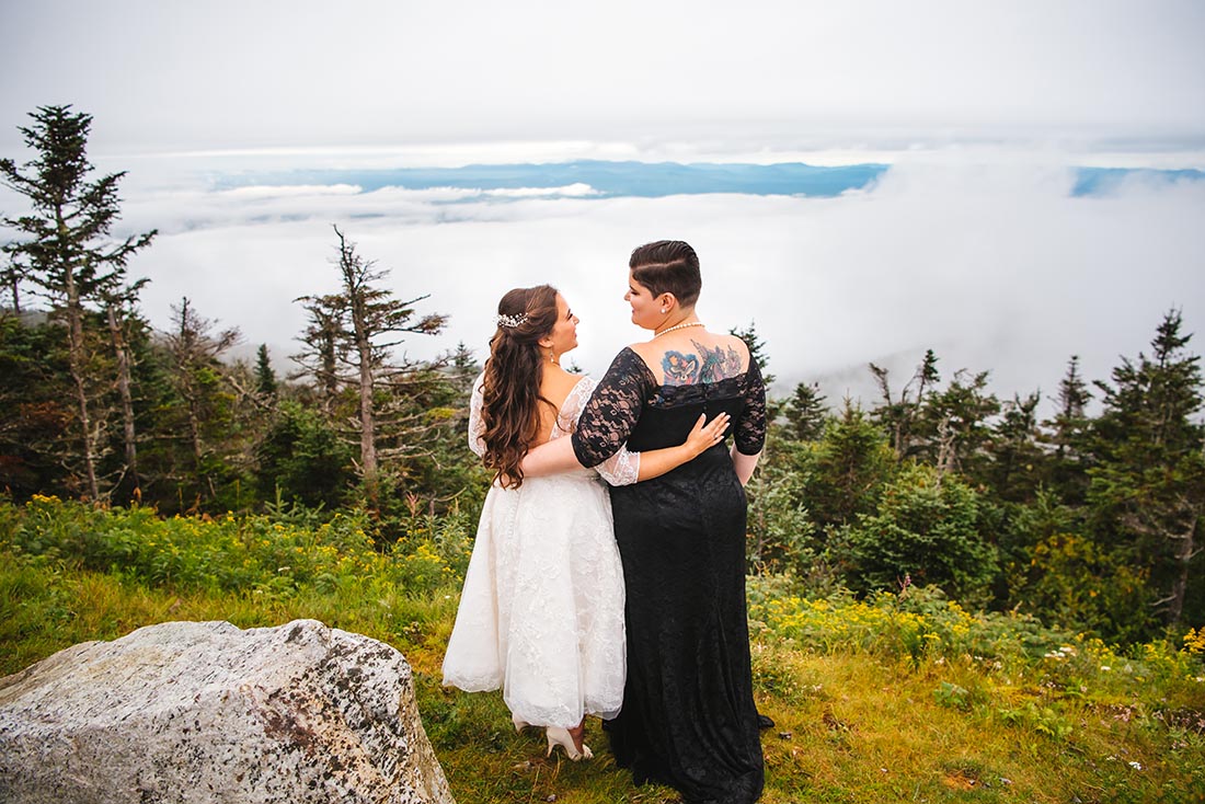 Whiteface Mountain wedding photos