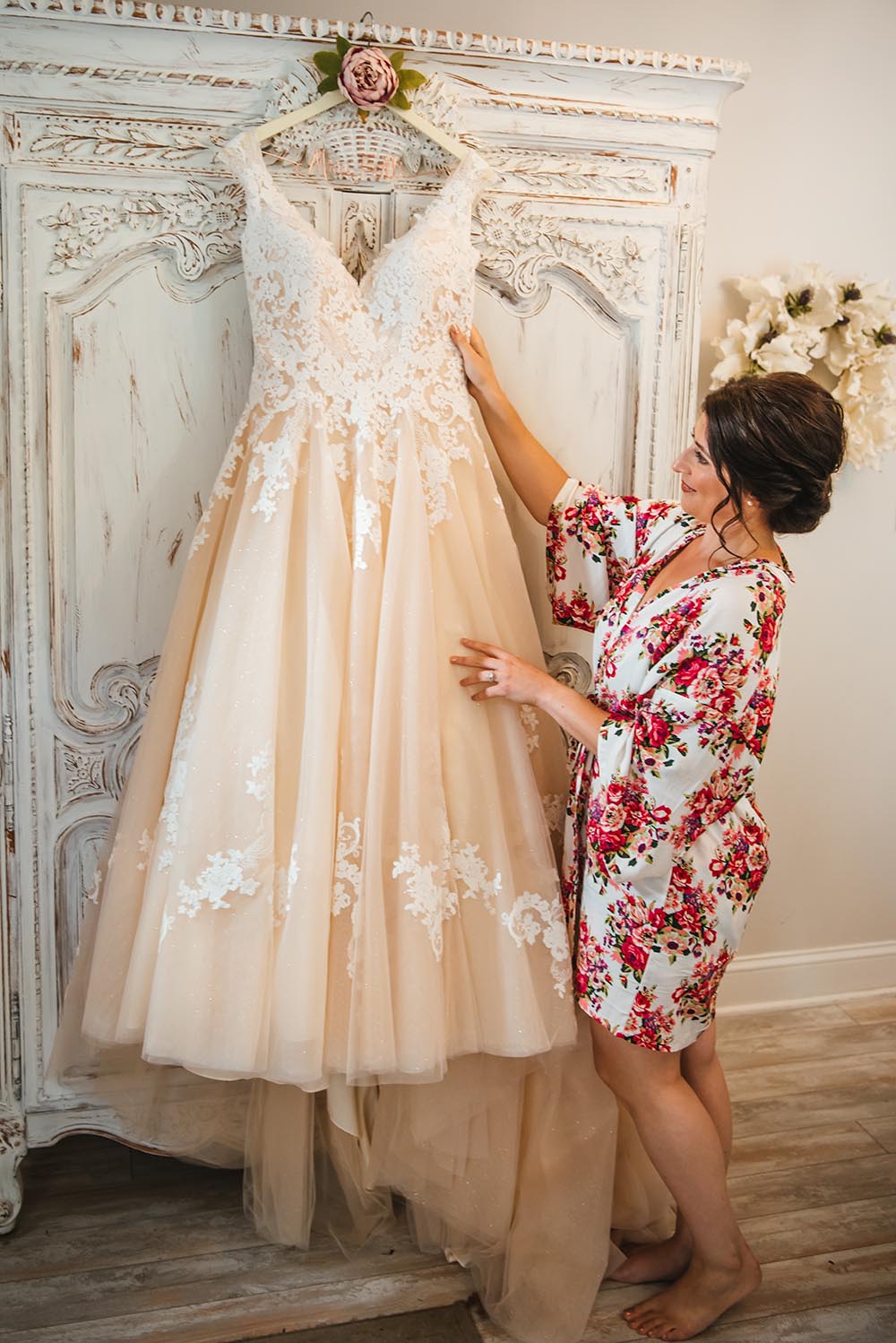 Allure Bridal lace dress