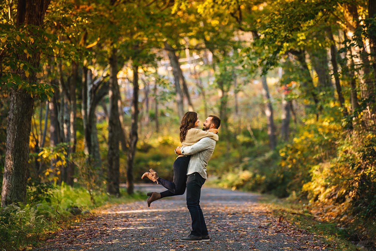 Sam's Point Preserve Fall Engagement 