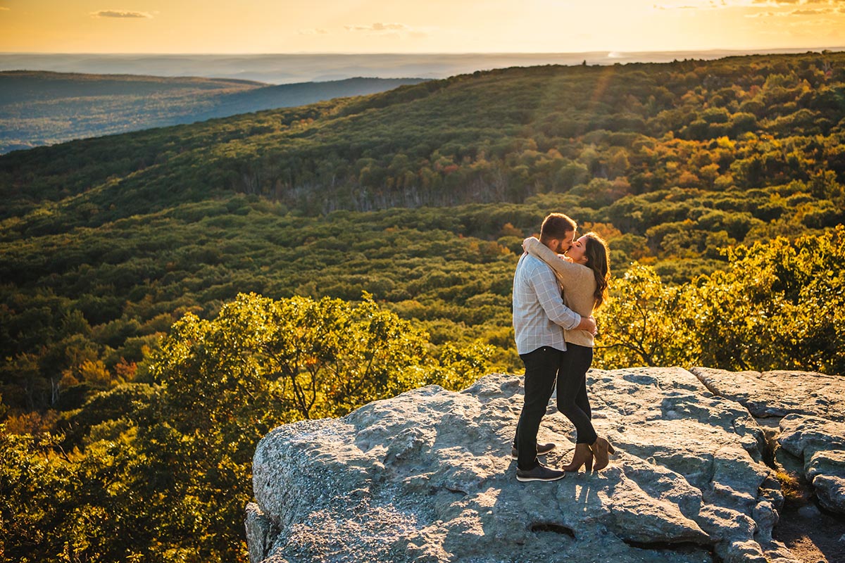 Sam's Point Preserve Fall Engagement Shoot