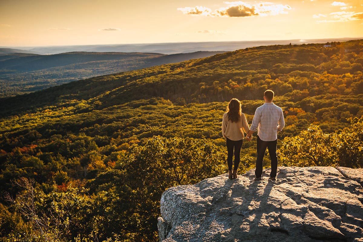 Sam's Point Preserve Fall Engagement Shoot