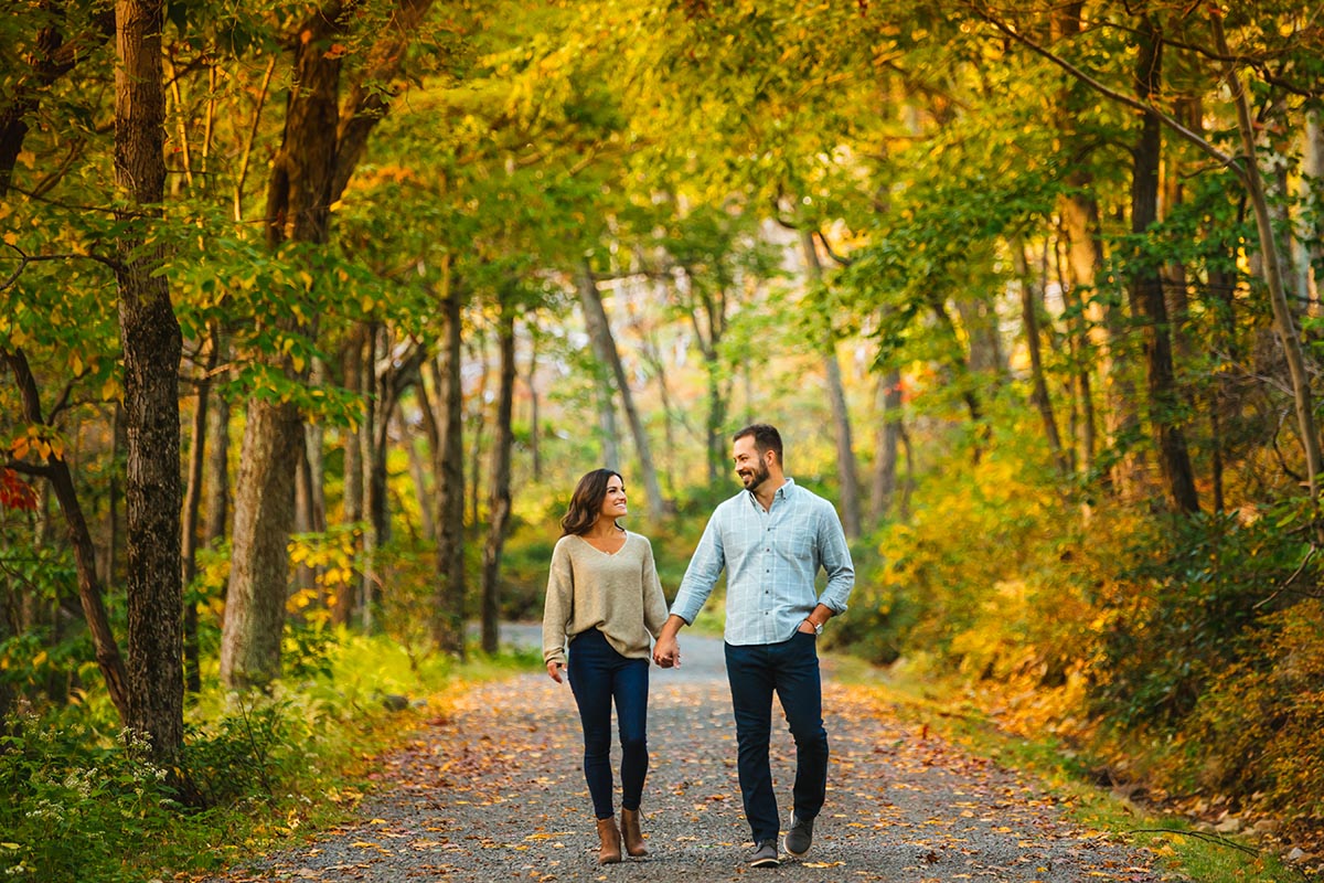 Sam's Point Preserve Fall Engagement 