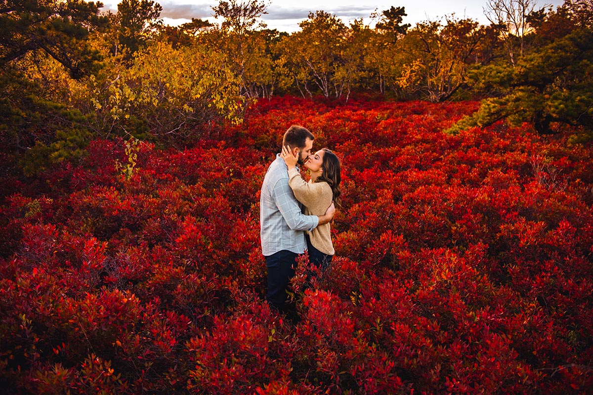 Sam's Point Preserve Fall Engagement Shoot