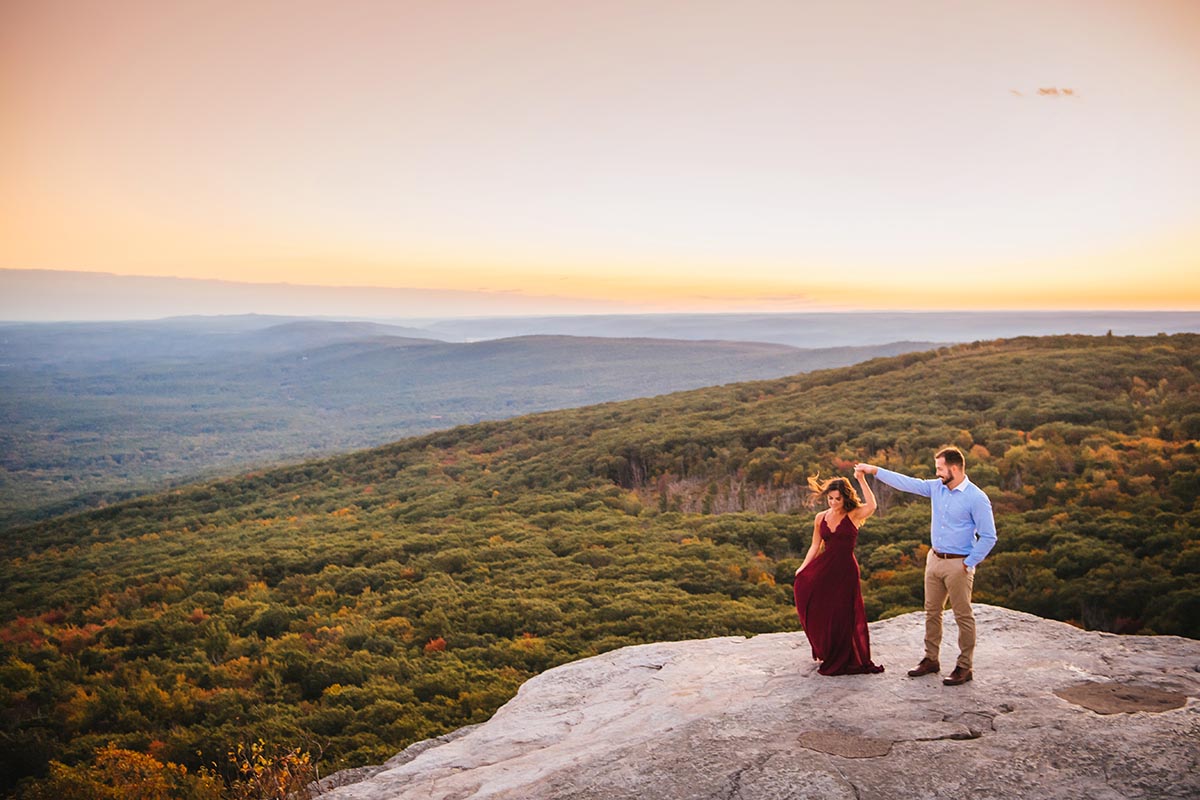 Sam's Point Preserve Fall Engagement Shoot