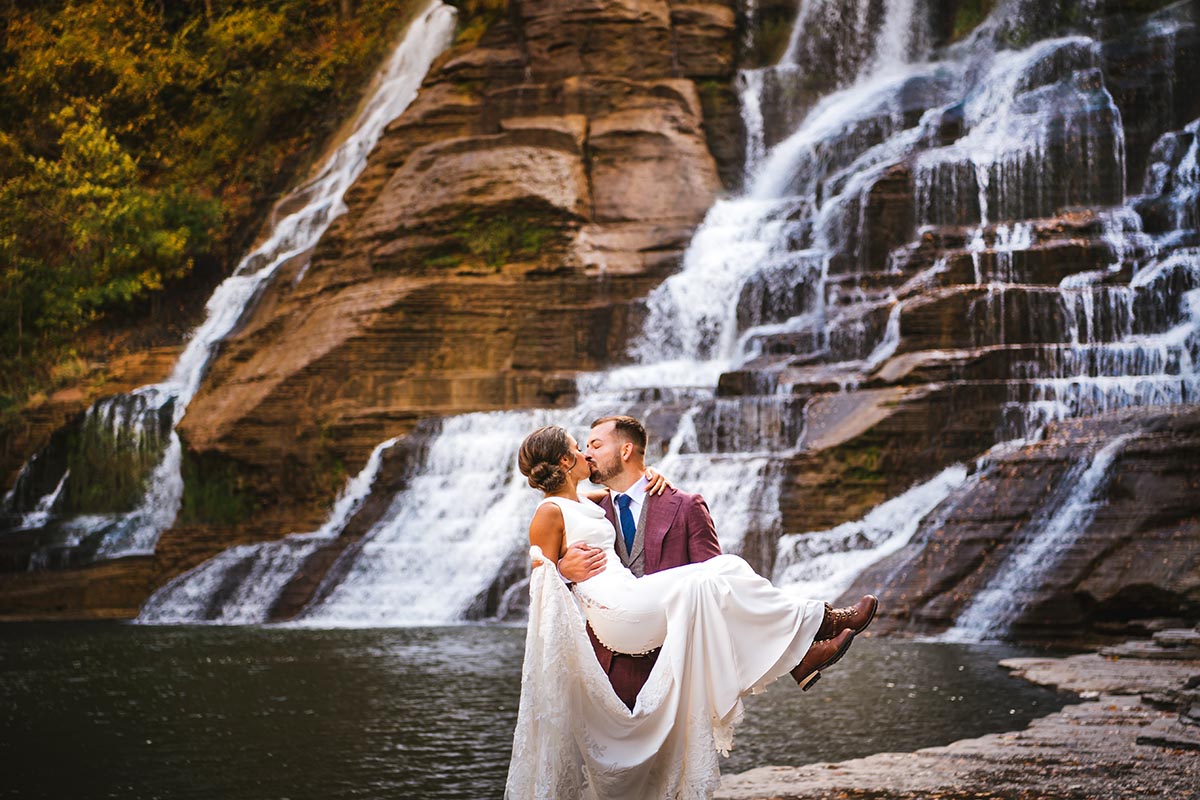Ithaca falls elopement