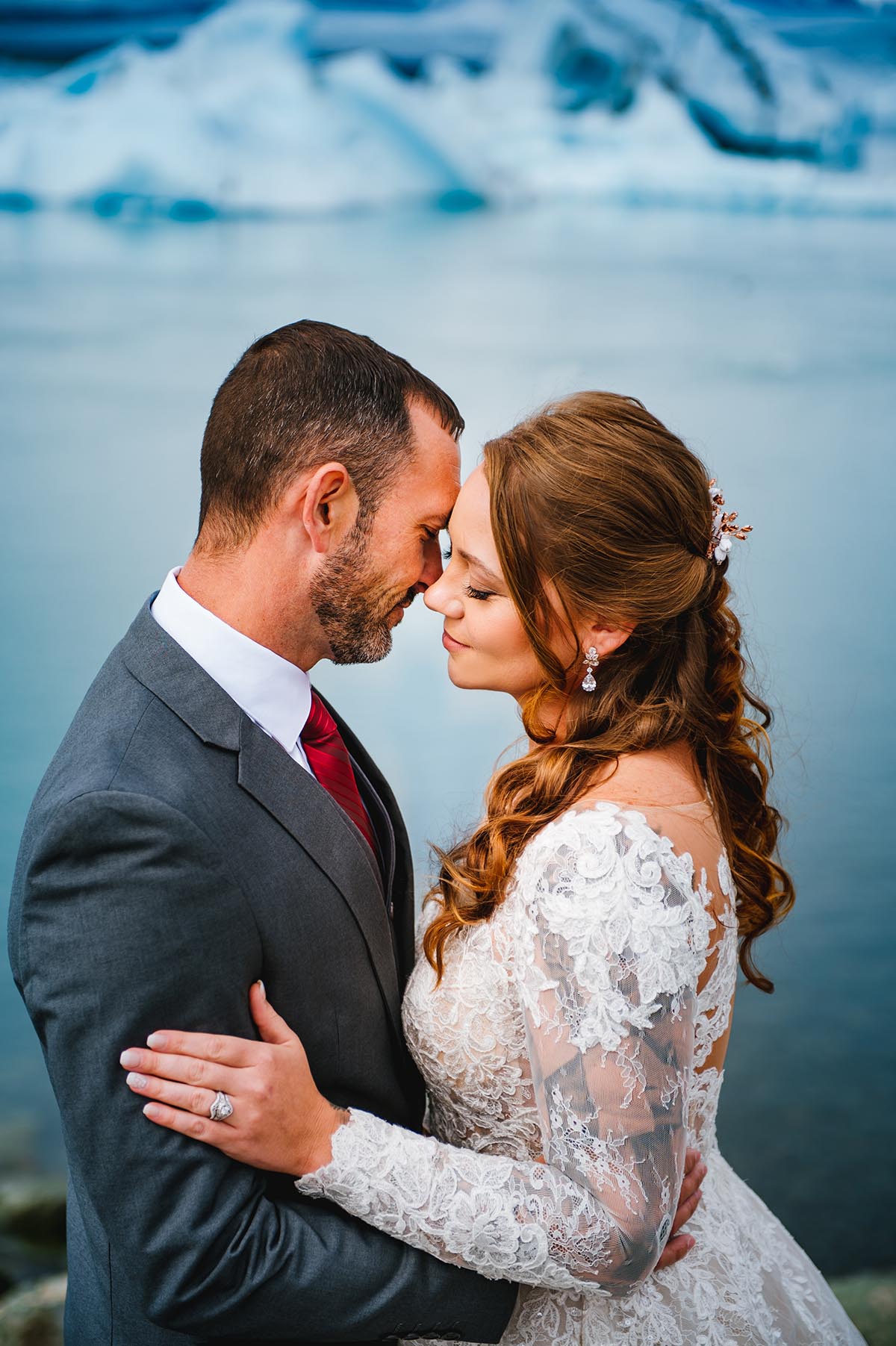 Jökulsárlón Glacier Lagoon Elopement