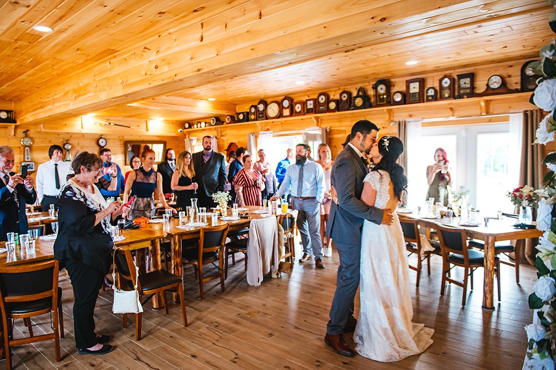 Pat's Cabin White Mountains Wedding