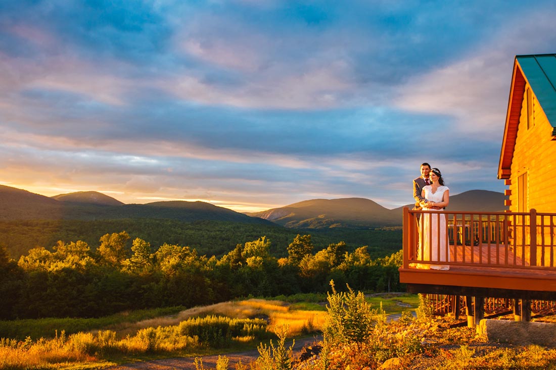 Pat's Cabin White Mountains Wedding