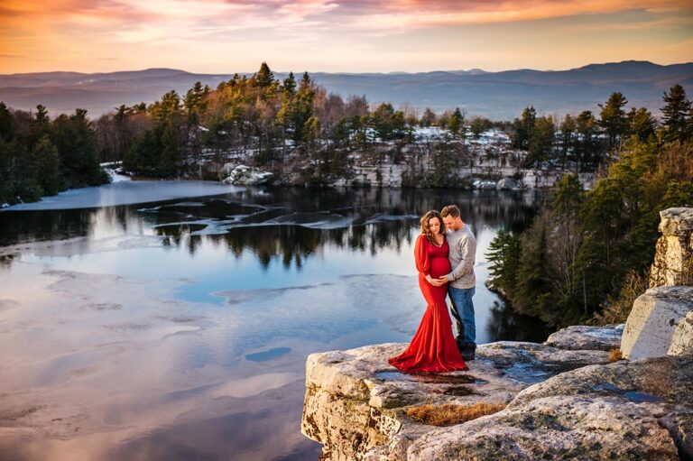 Minnewaska State Park Winter Maternity