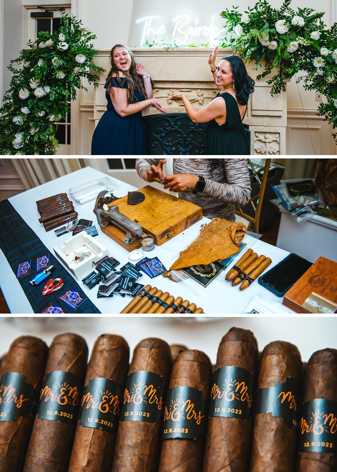  Cigar Roller at The Crane Club at Tesoro Wedding Reception